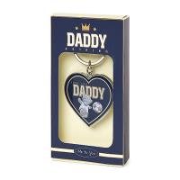 Daddy Me To You Bear Metal Heart Key Ring Extra Image 1 Preview